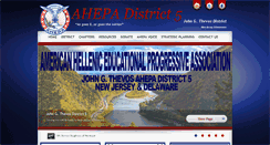Desktop Screenshot of ahepadistrict5.org